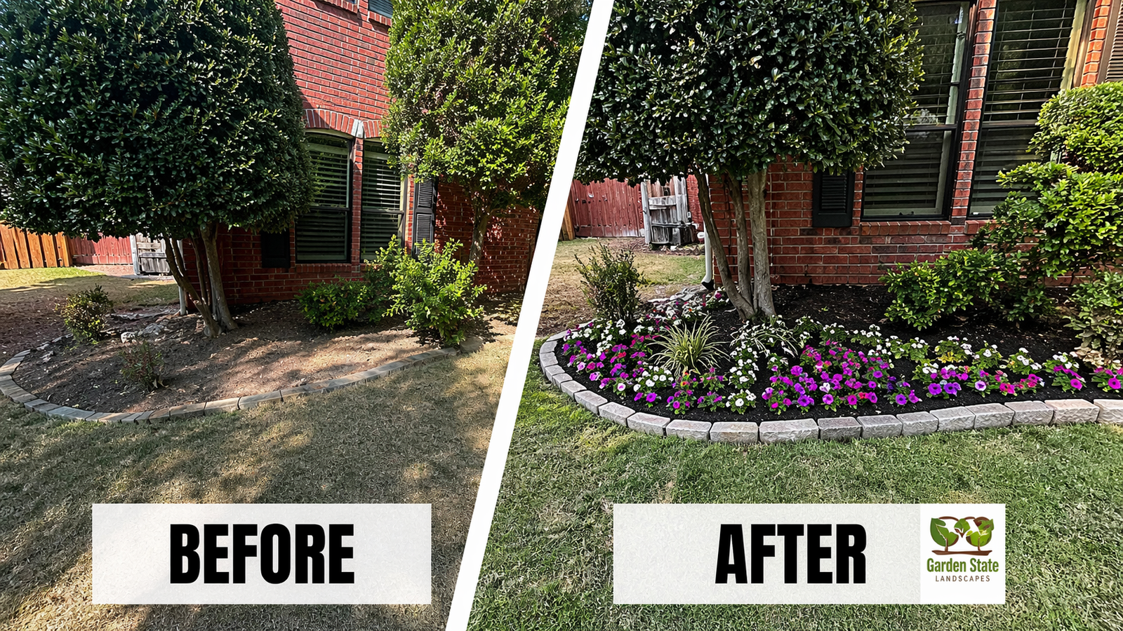 Landscaping transformation