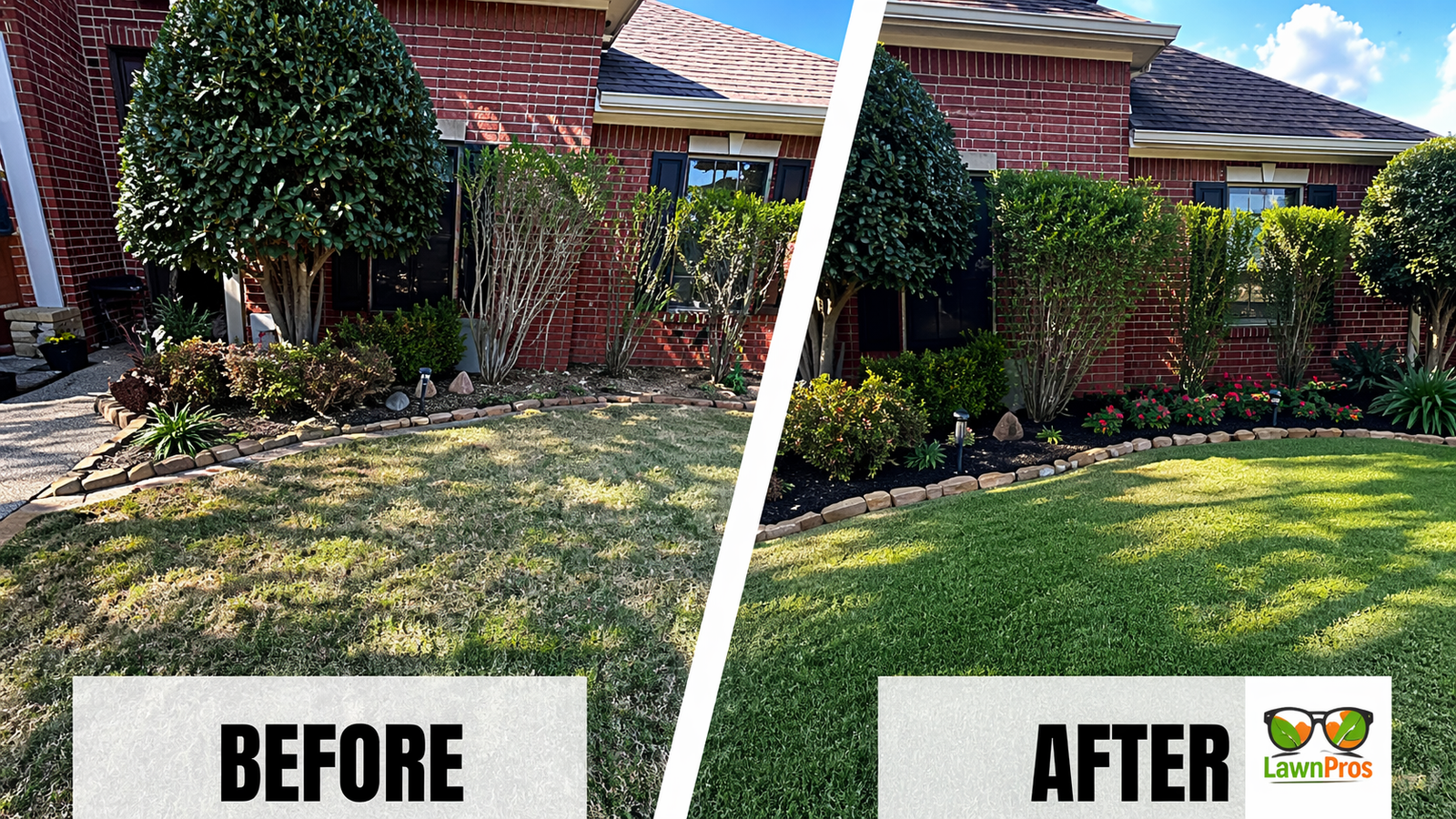 Landscaping transformation