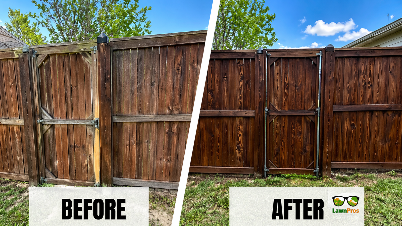 Landscaping transformation